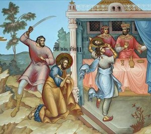 Taierea capului Sfantului Ioan Botezatorul