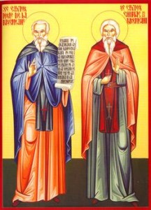 Sfinţii Cuvioşi Iosif şi Chiriac de la Bisericani